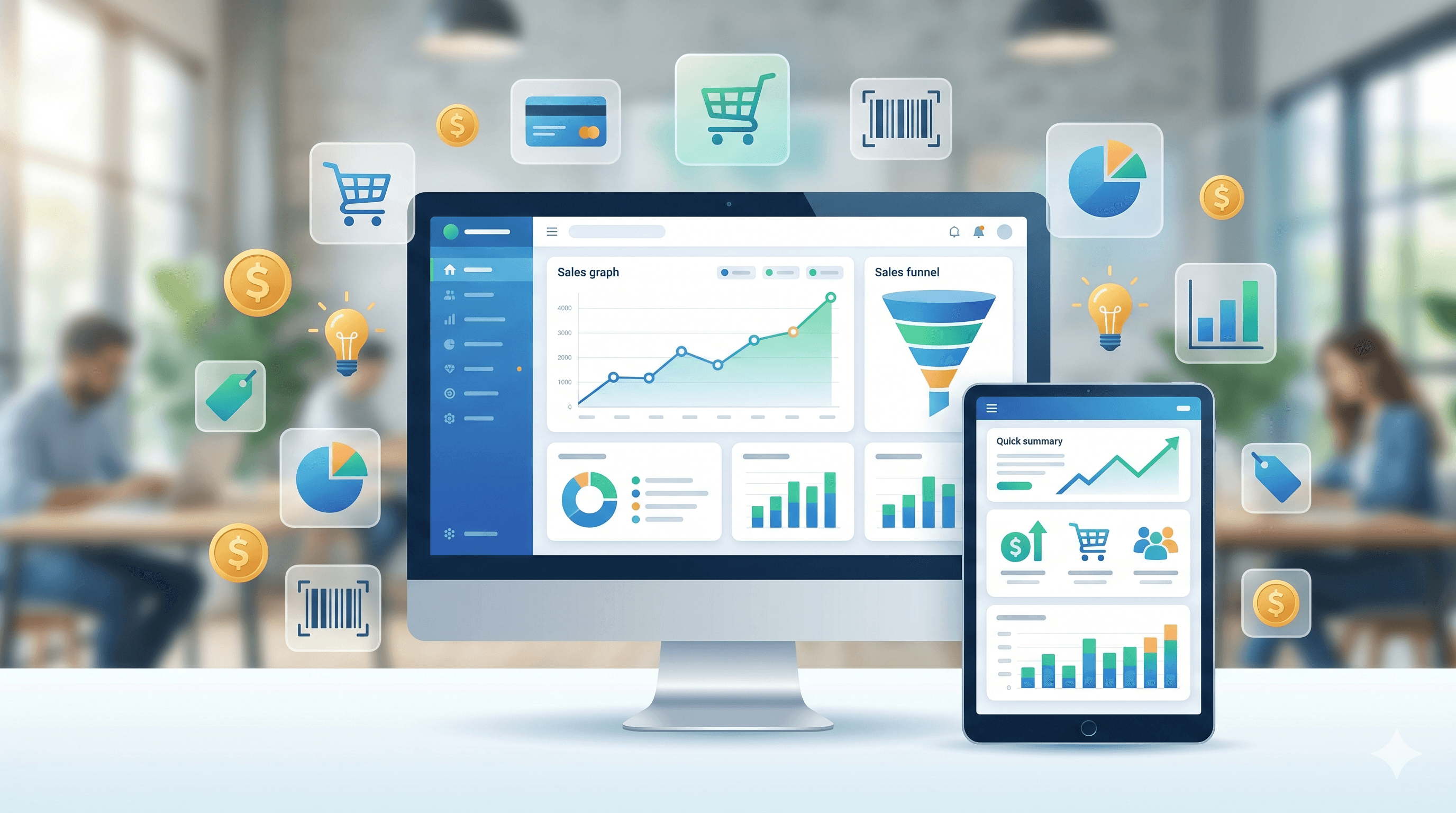 Screenshot do projeto Plataforma de Gestão Comercial